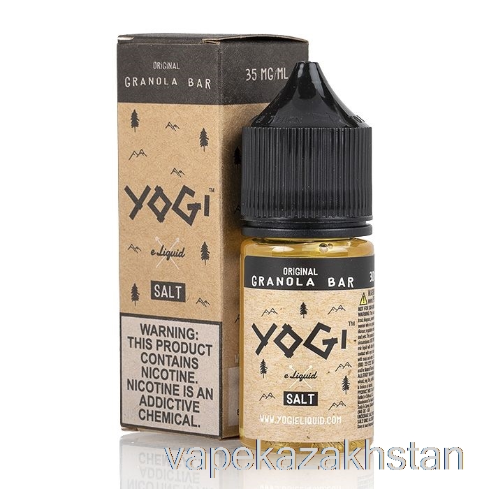 Vape Disposable Original Granola Bar - Yogi Salts E-Liquid - 30mL 35mg